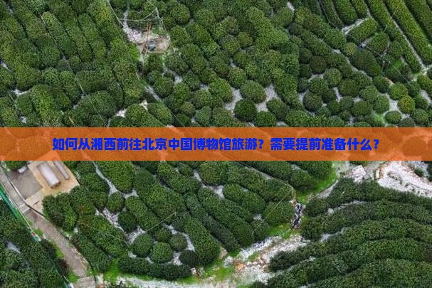 如何从湘西前往北京中国博物馆旅游？需要提前准备什么？