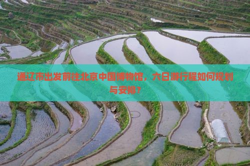 通辽市出发前往北京中国博物馆，六日游行程如何规划与安排？