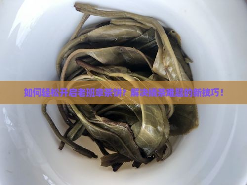 如何轻松开启老班章茶饼？解决撬茶难题的新技巧！