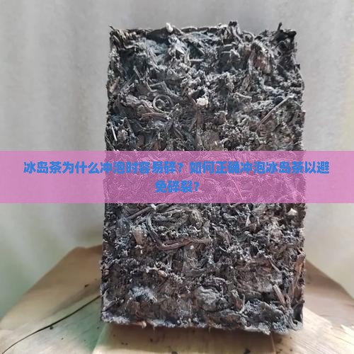 冰岛茶为什么冲泡时容易碎？如何正确冲泡冰岛茶以避免碎裂？