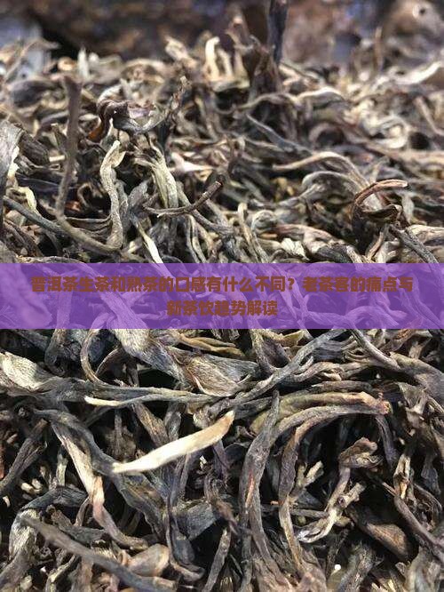 普洱茶生茶和熟茶的口感有什么不同？老茶客的痛点与新茶饮趋势解读