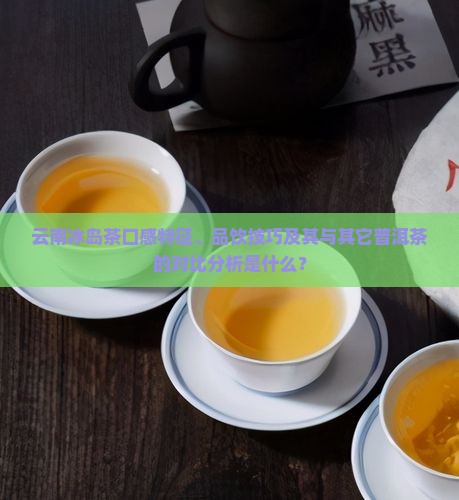 云南冰岛茶口感特征、品饮技巧及其与其它普洱茶的对比分析是什么？