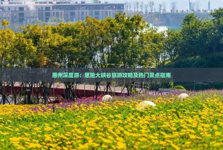 惠州深度游：恩施大峡谷旅游攻略及热门景点指南