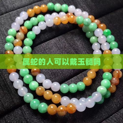 属蛇的人可以戴玉髓吗