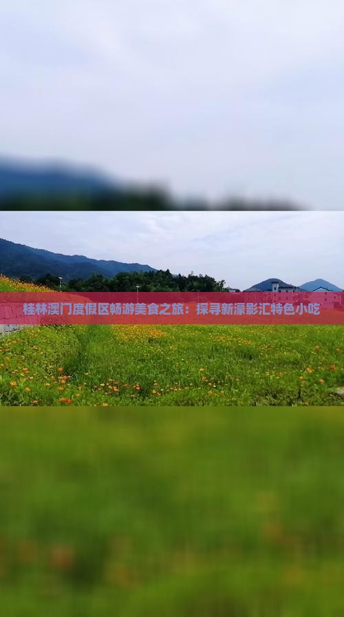 桂林澳门度假区畅游美食之旅：探寻新濠影汇特色小吃