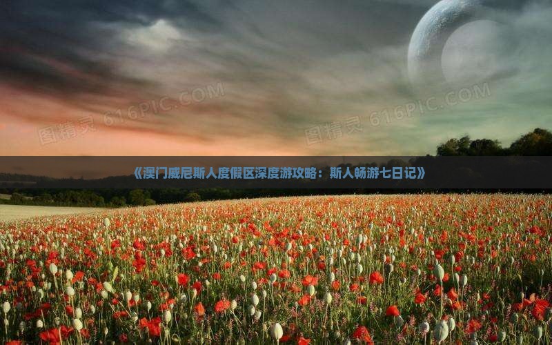《澳门威尼斯人度假区深度游攻略：斯人畅游七日记》