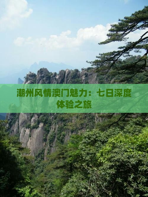 潮州风情澳门魅力：七日深度体验之旅