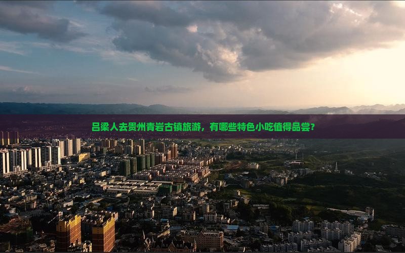 吕梁人去贵州青岩古镇旅游，有哪些特色小吃值得品尝？