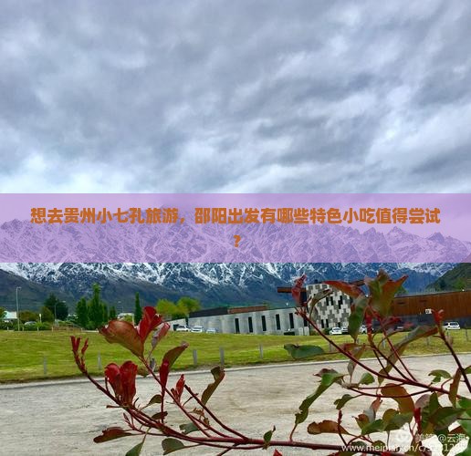 想去贵州小七孔旅游，邵阳出发有哪些特色小吃值得尝试？