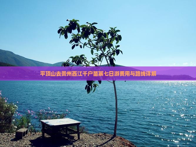 平顶山去贵州西江千户苗寨七日游费用与路线详解