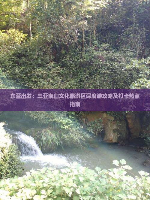 东营出发：三亚南山文化旅游区深度游攻略及打卡热点指南
