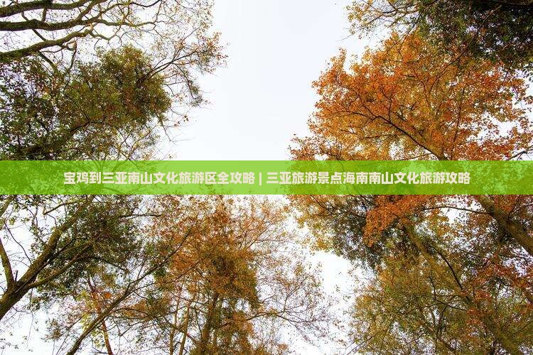 宝鸡到三亚南山文化旅游区全攻略 | 三亚旅游景点海南南山文化旅游攻略
