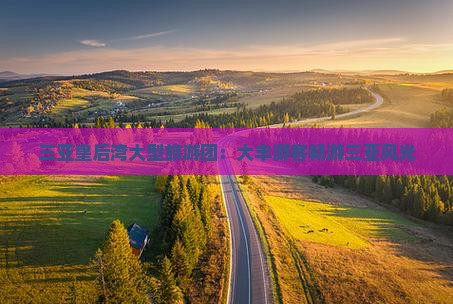 三亚皇后湾大型旅游团：大丰游客畅游三亚风光