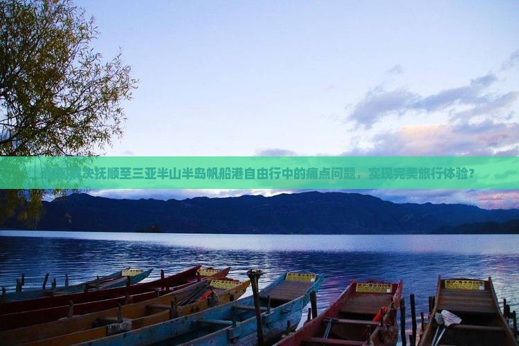 如何解决抚顺至三亚半山半岛帆船港自由行中的痛点问题，实现完美旅行体验？
