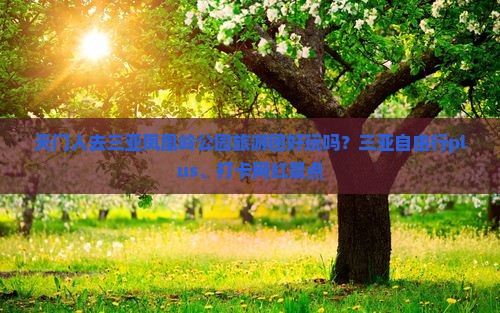 天门人去三亚凤凰岭公园旅游团好玩吗？三亚自由行plus、打卡网红景点