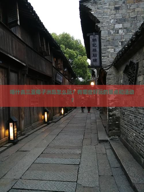 喀什去三亚椰子洲岛怎么玩？有哪些好玩的景点和活动？