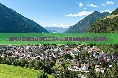 如何从安顺出发游历三亚小东海及当地特色小吃推荐？