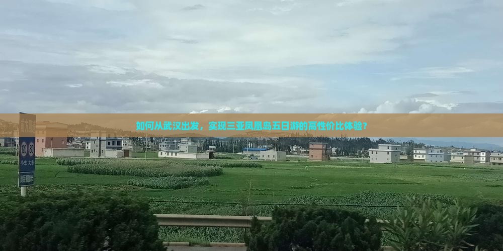 如何从武汉出发，实现三亚凤凰岛五日游的高性价比体验？