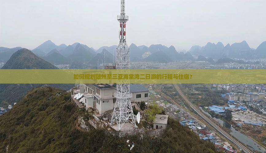 如何规划随州至三亚海棠湾二日游的行程与住宿？