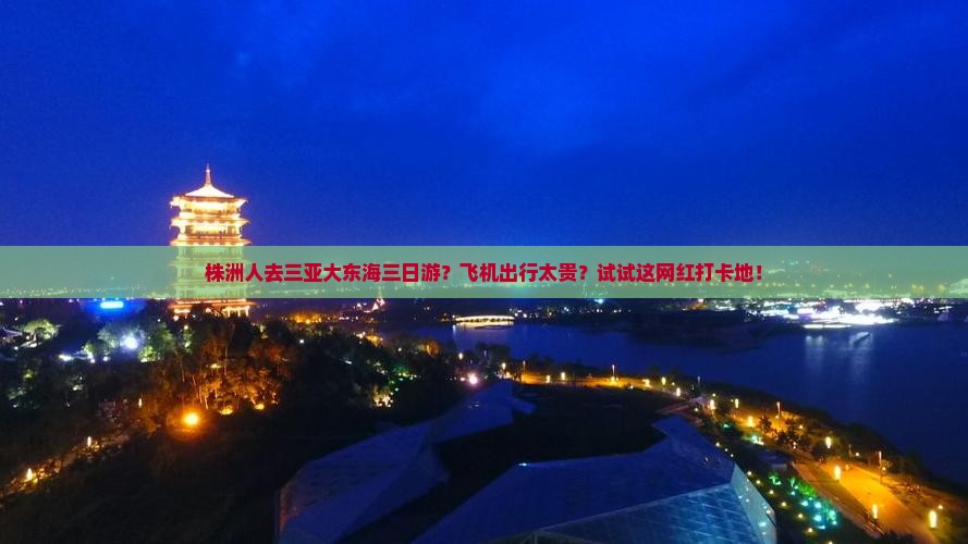 株洲人去三亚大东海三日游？飞机出行太贵？试试这网红打卡地！