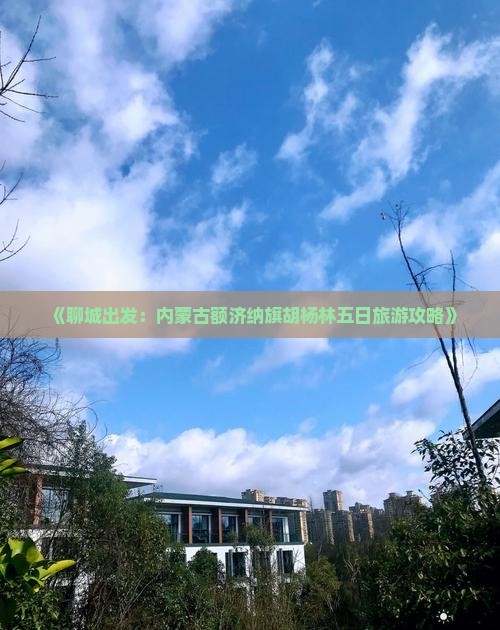 《聊城出发：内蒙古额济纳旗胡杨林五日旅游攻略》
