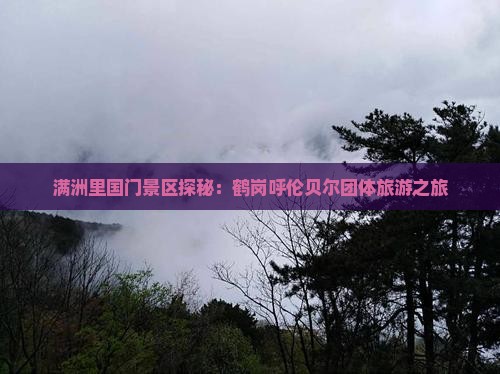 满洲里国门景区探秘：鹤岗呼伦贝尔团体旅游之旅