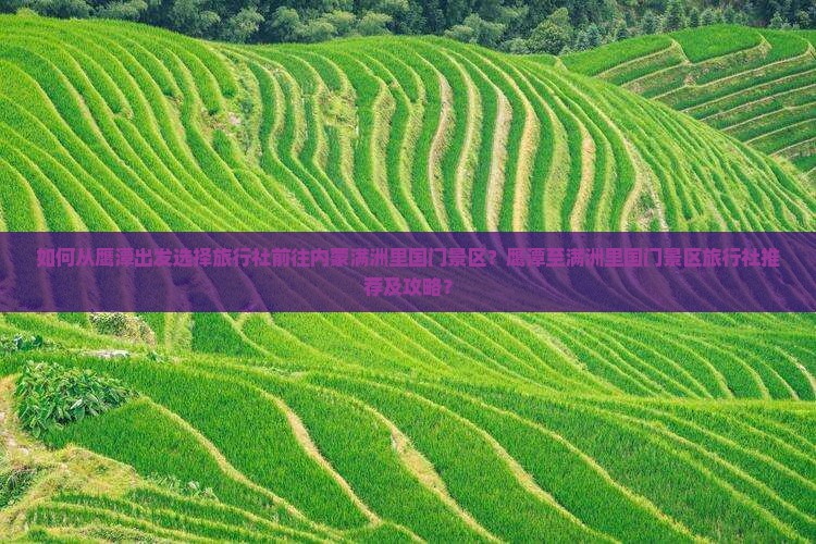 如何从鹰潭出发选择旅行社前往内蒙满洲里国门景区？鹰潭至满洲里国门景区旅行社推荐及攻略？