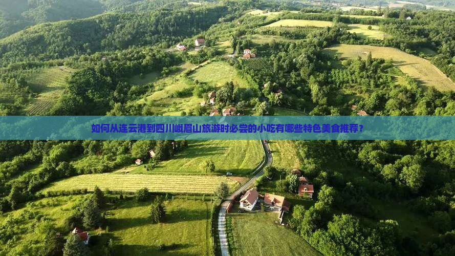 如何从连云港到四川峨眉山旅游时必尝的小吃有哪些特色美食推荐？