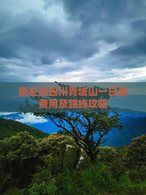 崇左到四川青城山一日游费用及路线攻略