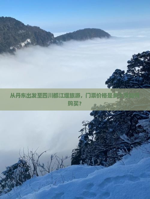 从丹东出发至四川都江堰旅游，门票价格是多少及如何购买？