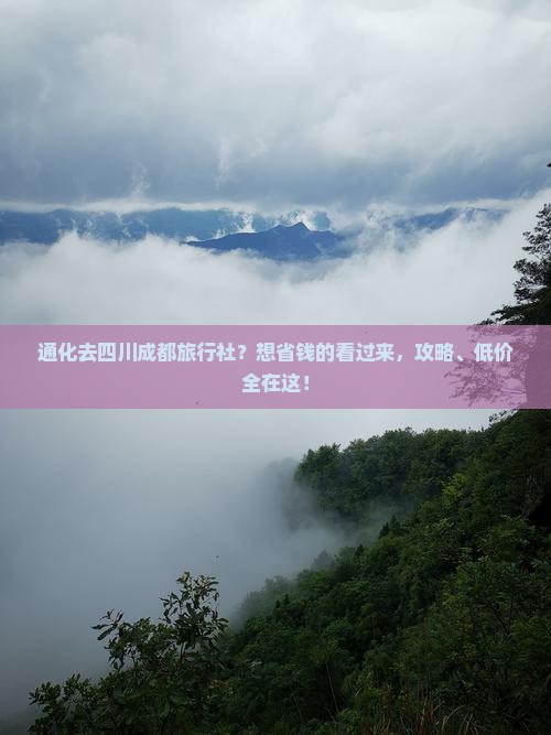 通化去四川成都旅行社？想省钱的看过来，攻略、低价全在这！