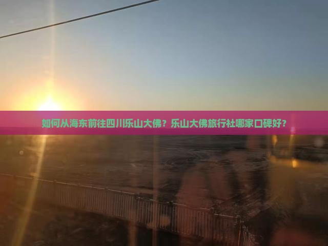 如何从海东前往四川乐山大佛？乐山大佛旅行社哪家口碑好？