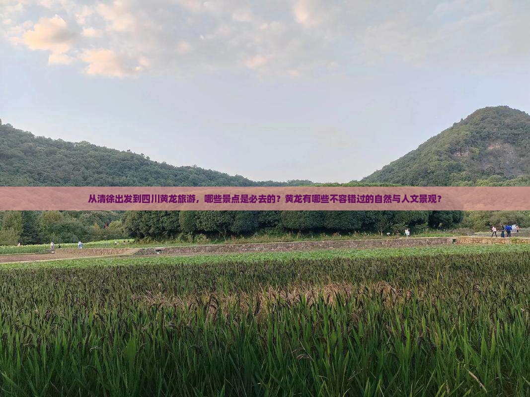 从清徐出发到四川黄龙旅游，哪些景点是必去的？黄龙有哪些不容错过的自然与人文景观？