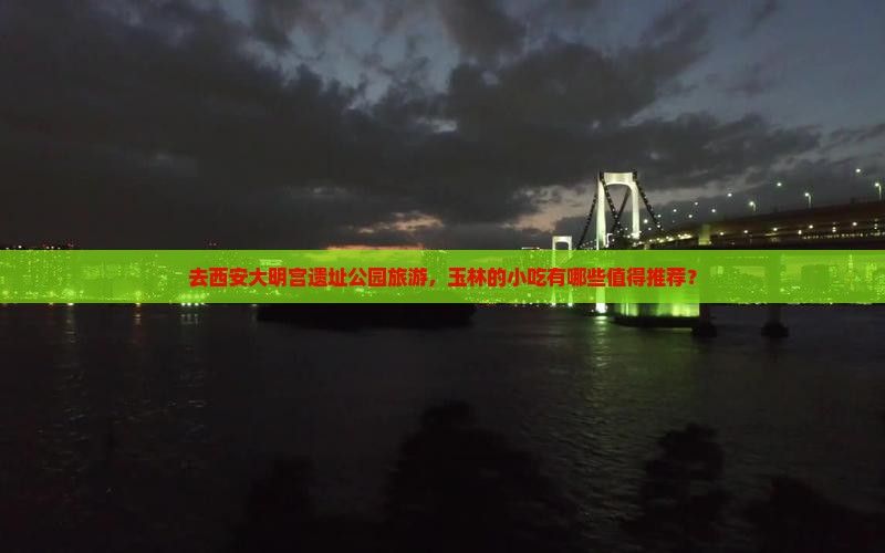 去西安大明宫遗址公园旅游，玉林的小吃有哪些值得推荐？