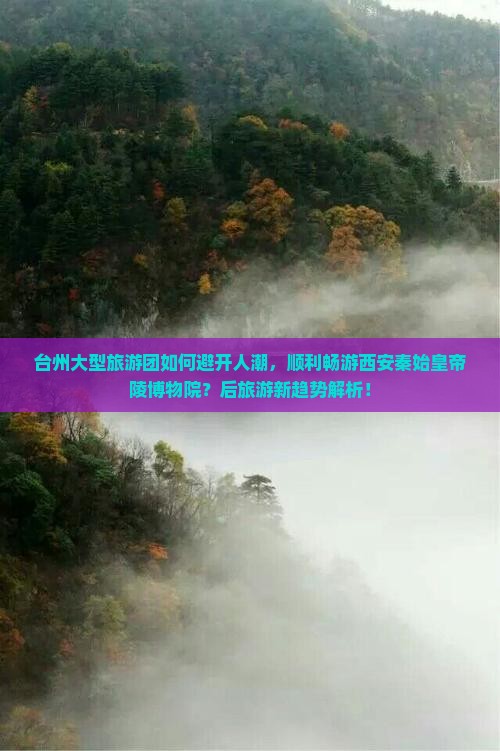 台州大型旅游团如何避开人潮，顺利畅游西安秦始皇帝陵博物院？后旅游新趋势解析！