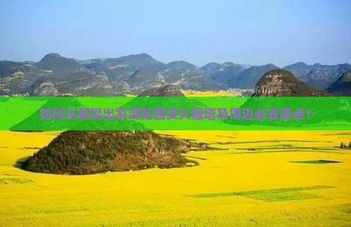 如何从襄樊出发游览西安大雁塔及周边必去景点？