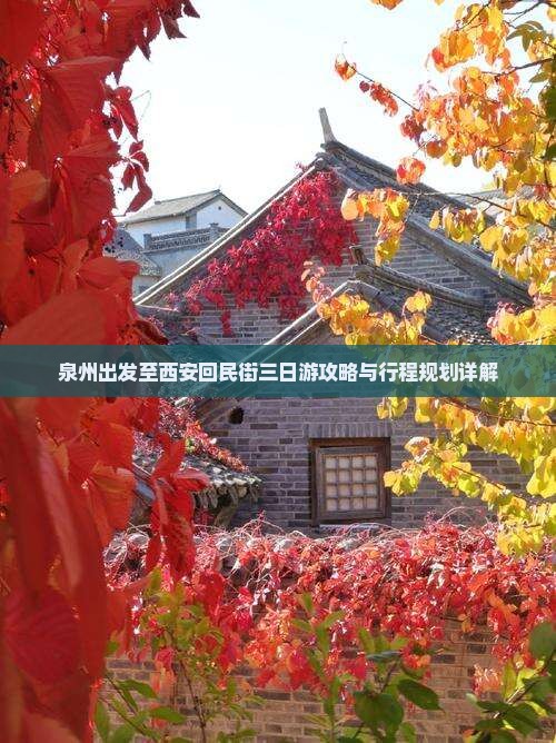 泉州出发至西安回民街三日游攻略与行程规划详解