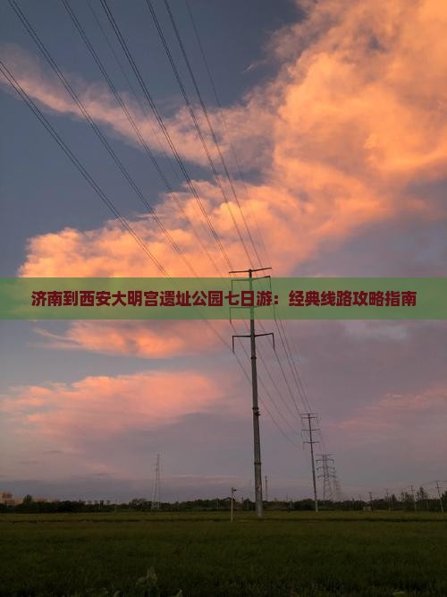 济南到西安大明宫遗址公园七日游：经典线路攻略指南