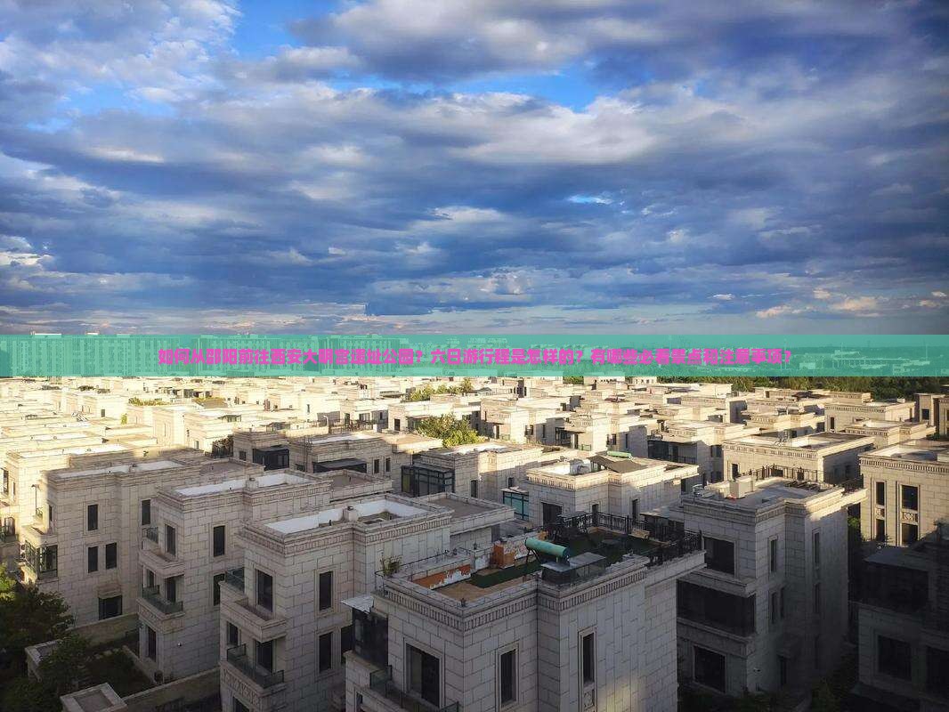 如何从邵阳前往西安大明宫遗址公园？六日游行程是怎样的？有哪些必看景点和注意事项？