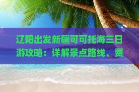 辽阳出发新疆可可托海三日游攻略：详解景点路线、费用注意，看看旅行社如何游玩国际新疆旅游之旅