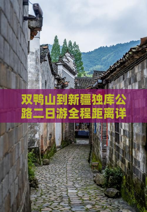 双鸭山到新疆独库公路二日游全程距离详解
