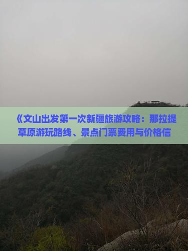 《文山出发第一次新疆旅游攻略：那拉提草原游玩路线、景点门票费用与价格信息，新疆旅行社详解》