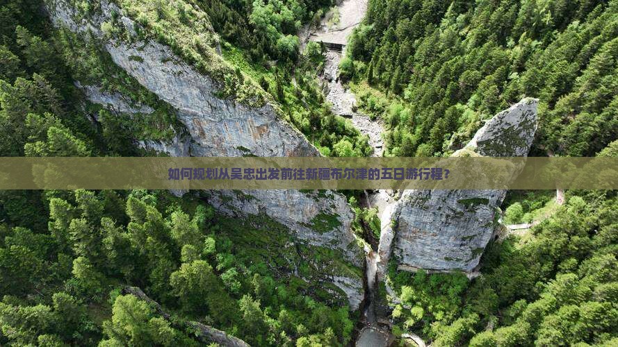 如何规划从吴忠出发前往新疆布尔津的五日游行程？