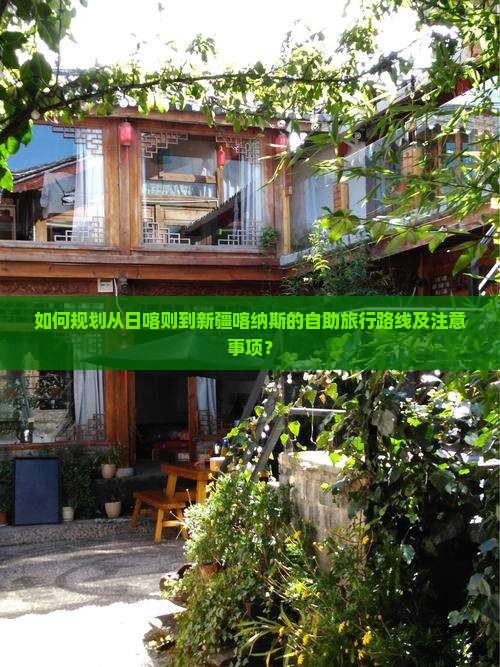 如何规划从日喀则到新疆喀纳斯的自助旅行路线及注意事项？
