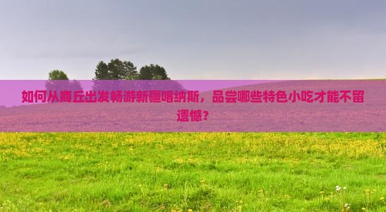 如何从商丘出发畅游新疆喀纳斯，品尝哪些特色小吃才能不留遗憾？