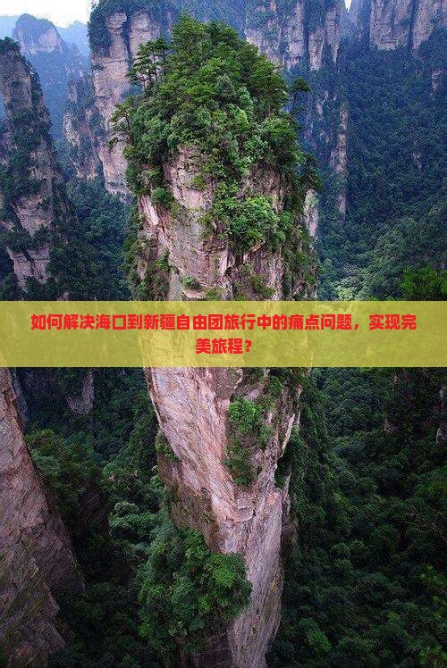 如何解决海口到新疆自由团旅行中的痛点问题，实现完美旅程？
