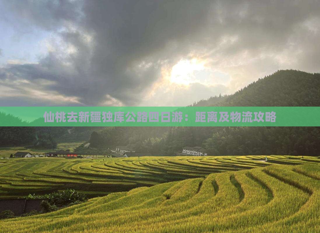 仙桃去新疆独库公路四日游：距离及物流攻略