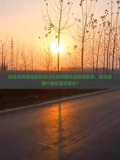 珠海至新疆喀纳斯旅行社如何提供定制游服务，解决游客个性化需求痛点？