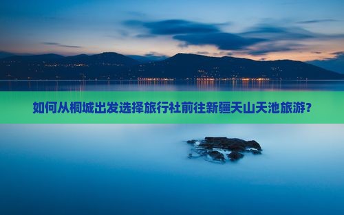 如何从桐城出发选择旅行社前往新疆天山天池旅游？