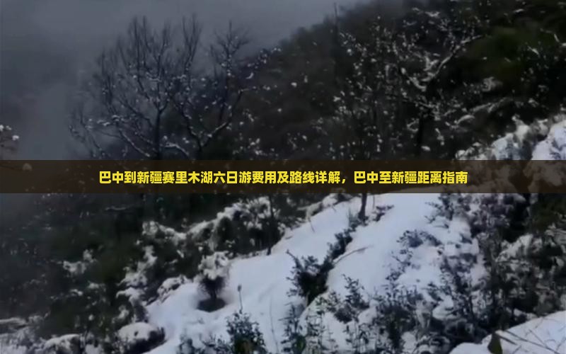 巴中到新疆赛里木湖六日游费用及路线详解，巴中至新疆距离指南